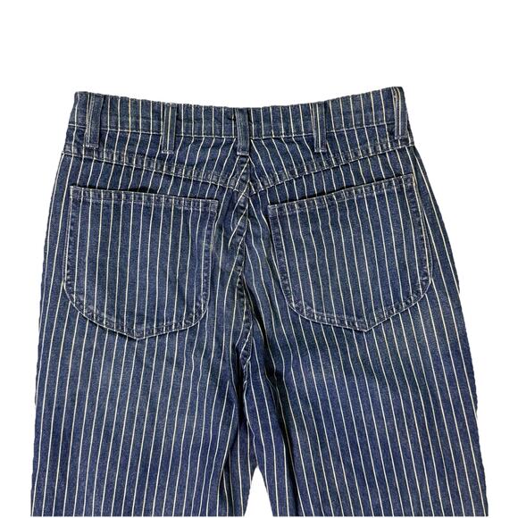 NEW REFORMATION MACGRAW JEANS MESA STRIPE SZ 27 FLARED - Picture 9 of 9